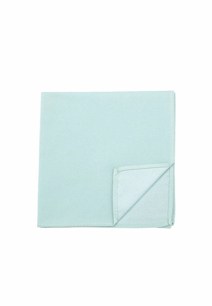 Pochette de costume en soie pour homme - Couleurs unies pastel