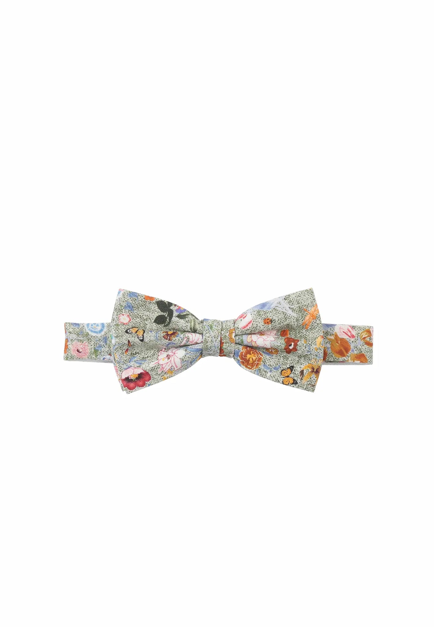 Gemusterte Herrenfliegen mit Paisley, Blumen und Streifen