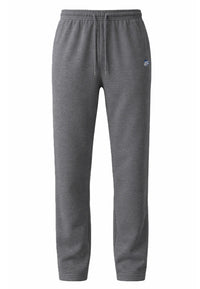 (Grau) Herren Lounge Hose mit offenem Beinabschluss