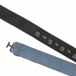 (Oceanblau) fliege herren groessenband kragenweite einstellbar detail