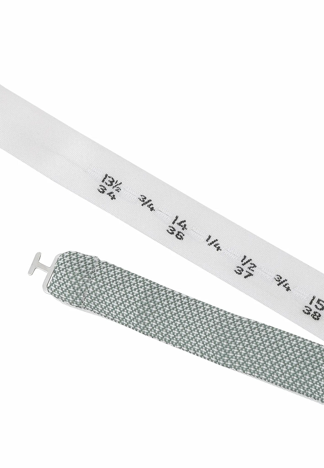 (Mint) Größenband der Fliege mit Verstellskala, Feinstruktur-Design