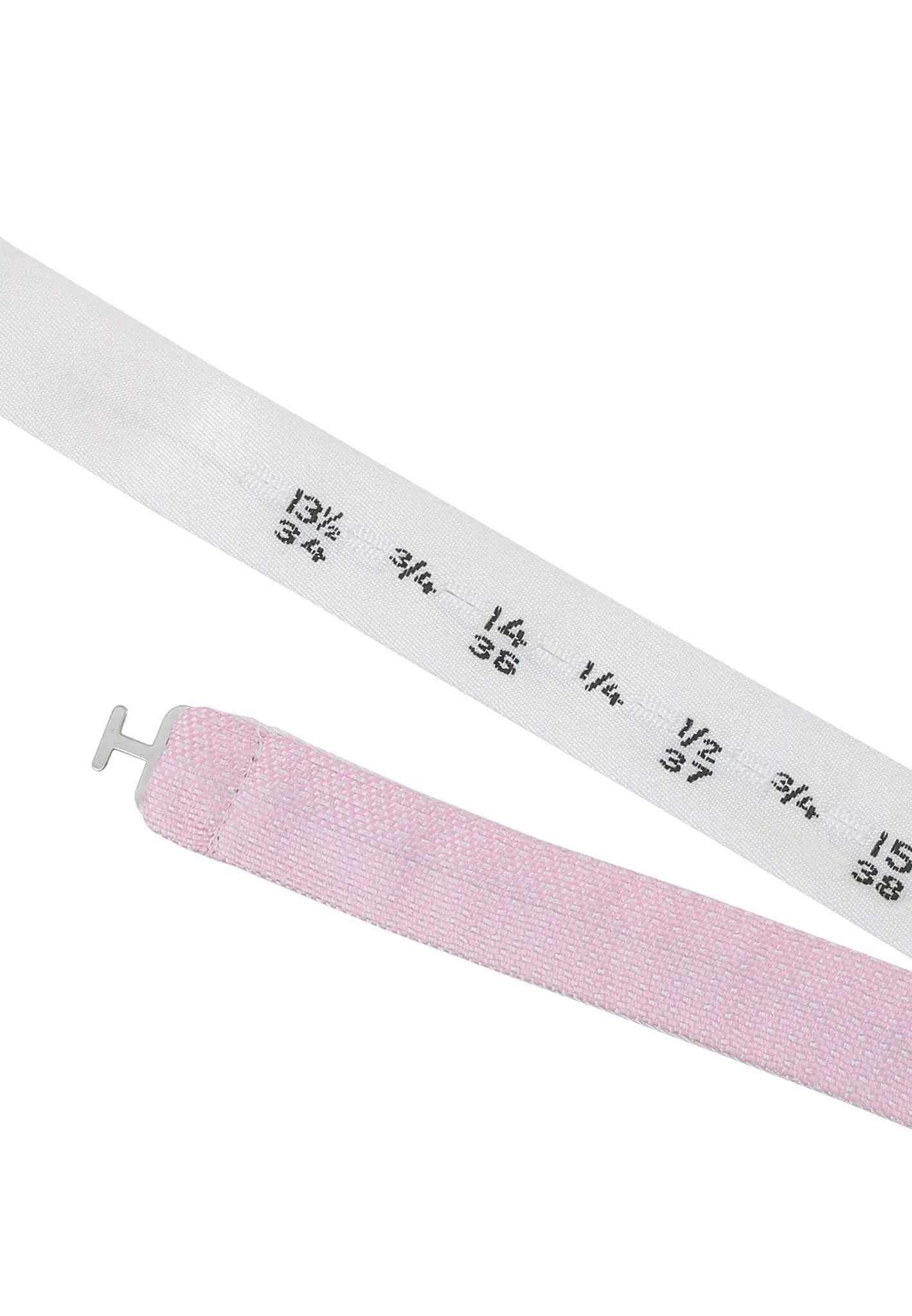 (Rosa) Größenband der Fliege mit Verstellskala, Feinstruktur-Design