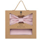 (Rosa) Fliege Einstecktuch Set Herren Mikromuster Seide – Geschenkverpackung Prince Bowtie