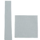 (Grün) Krawatte und Einstecktuch Set Hochzeit Kreise – Krawatte und Tuch ausgelegt