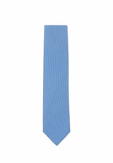 (Blau) picote seidenstruktur herren krawatte muster close up