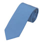 (Blau) krawatte herren 100 prozent seide picote 7 cm gerollt