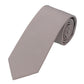 (Beige) krawatte herren 100 prozent seide picote 7 cm gerollt