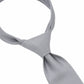 (Grau) herren seidenkrawatte picote detailansicht eleganter look