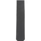 (Schwarz Uni) Schwarze Trauerkrawatte aus 100% Seide in voller Länge, 7,5cm