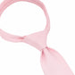 (Rosa) Seidenkrawatte mit Knoten-Detail, florales Muster, elegante Struktur
