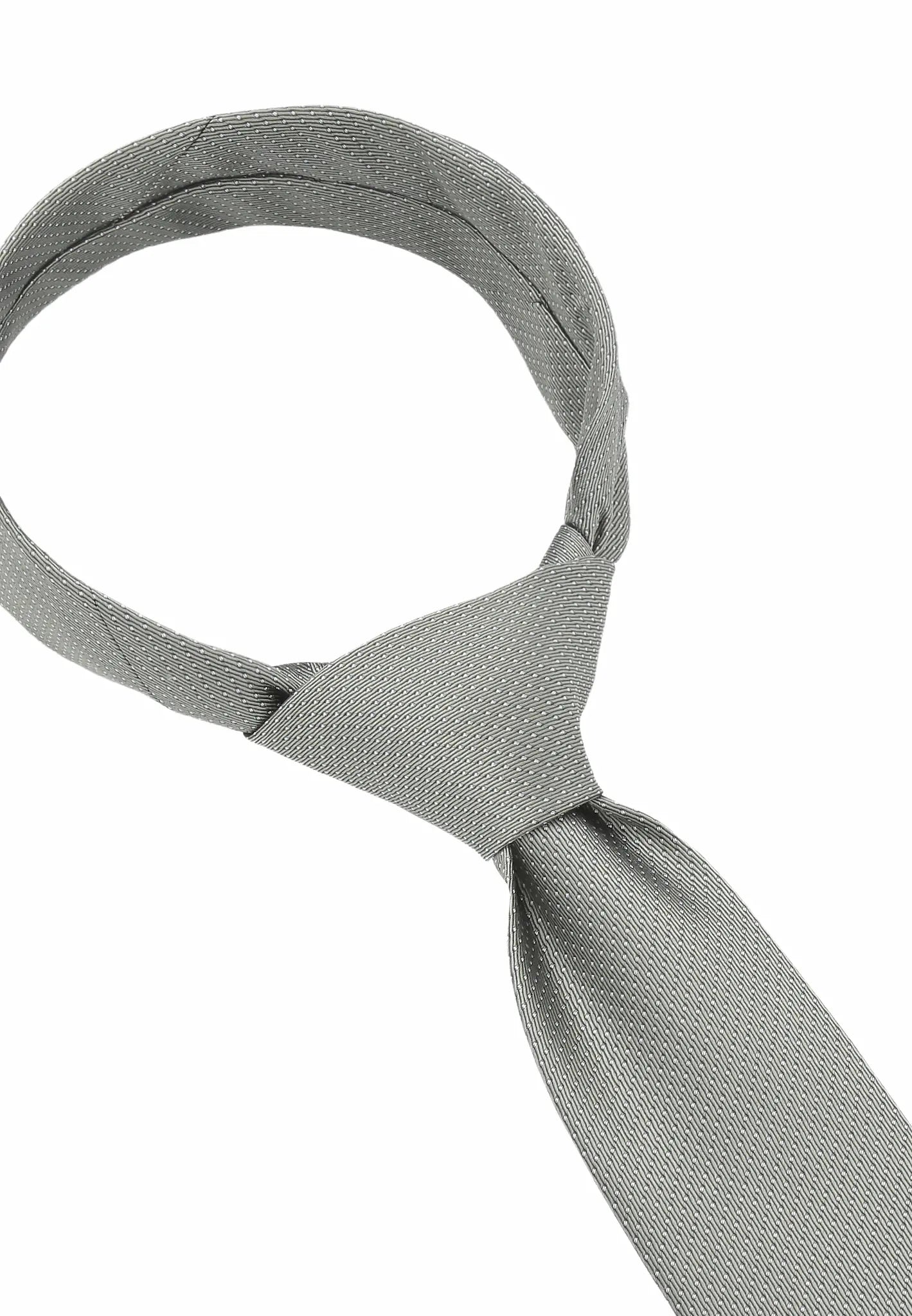 (Mint) Picoté Krawatte Herren 100% Seide 6cm gebundenes Detail