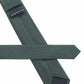 (Dunkelgrün) Picoté Krawatte Herren 100% Seide 6cm Rückseite Detail