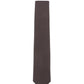 (Dunkelbraun) Uni Seidenkrawatte Herren 6cm schmal in voller Länge
