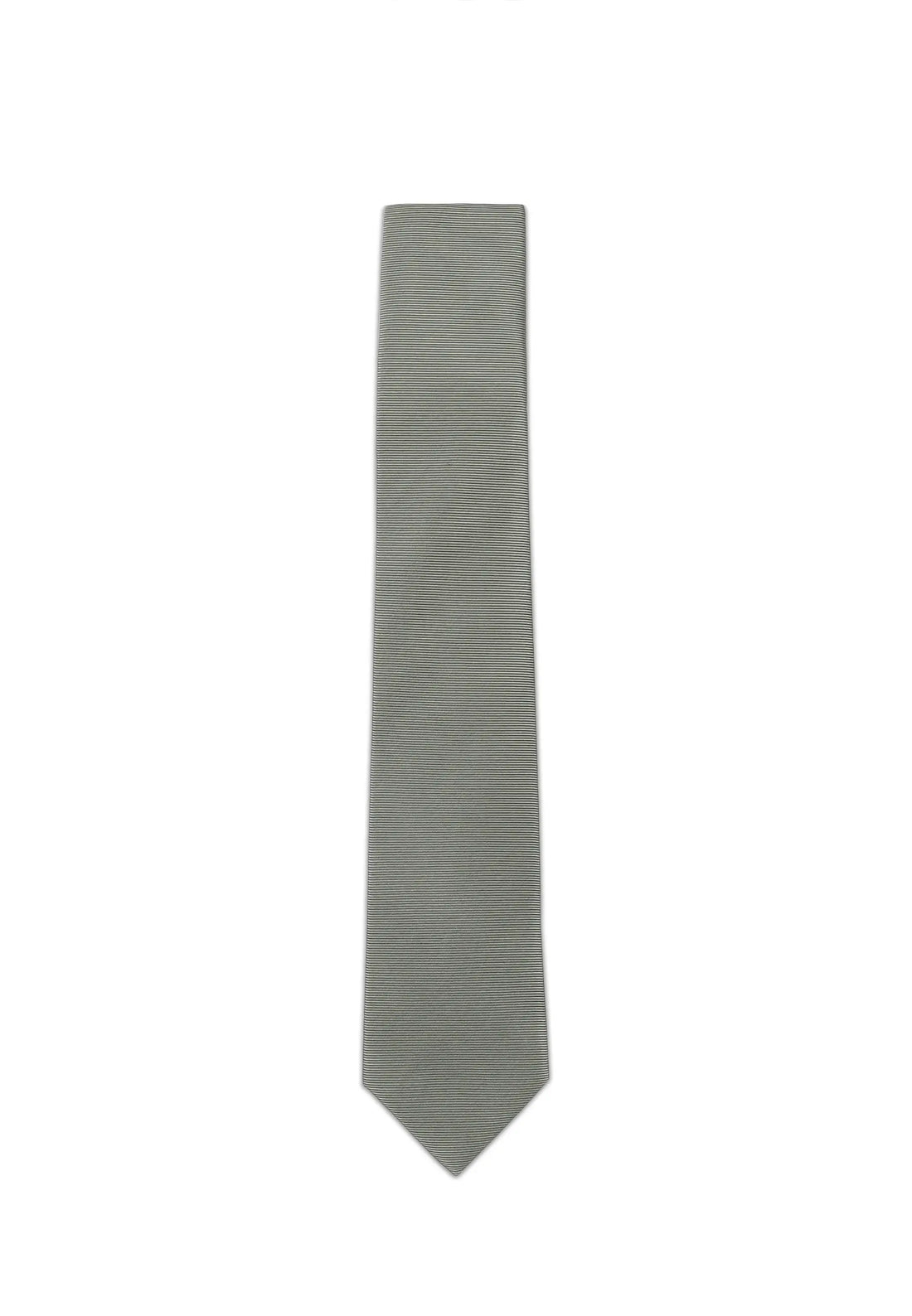 (Mint) Uni Seidenkrawatte Herren 6cm schmal in voller Länge