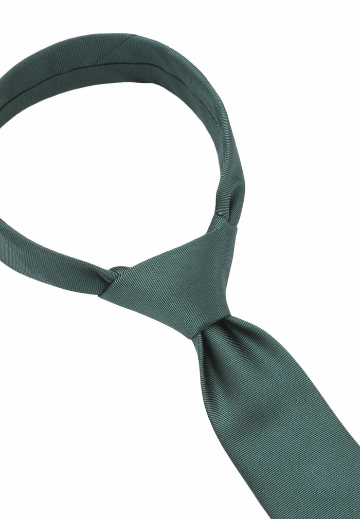 Cravate en soie pour homme – Unie (6,0 - 6,5 cm)