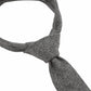 (Grau) Krawatte Tweed Wolle – Knotendetail