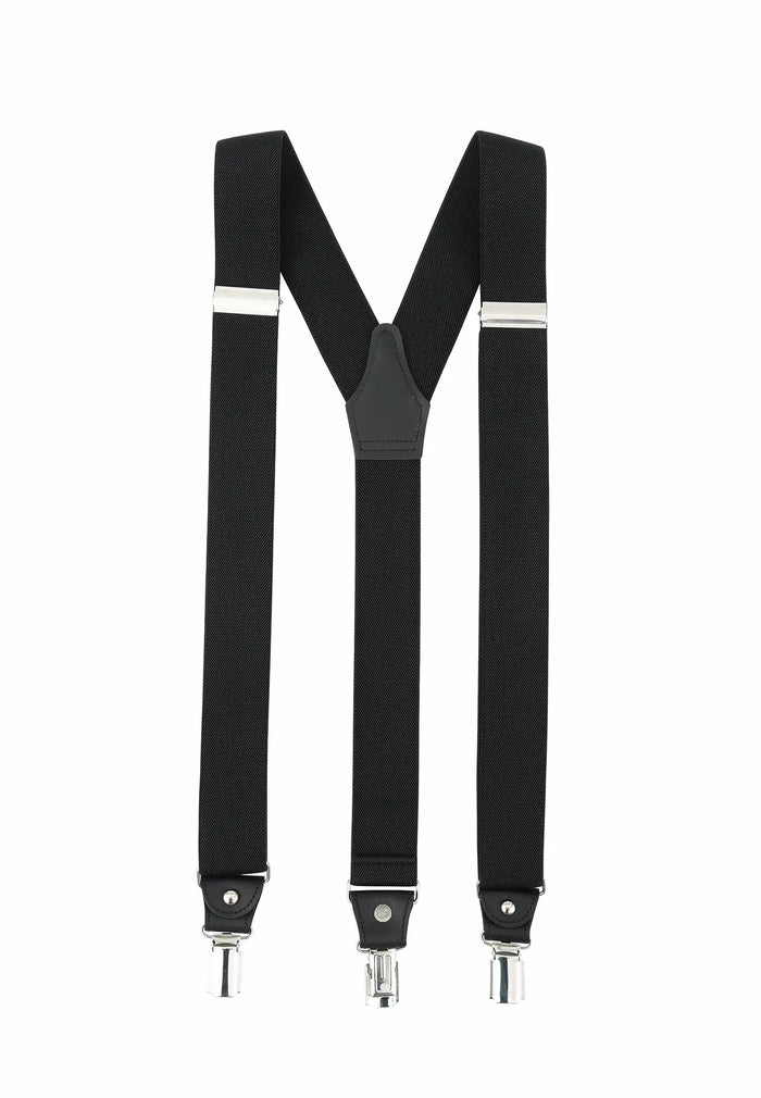 Ensemble Bretelles Homme avec Nœud Papillon & Pochette – Picoté