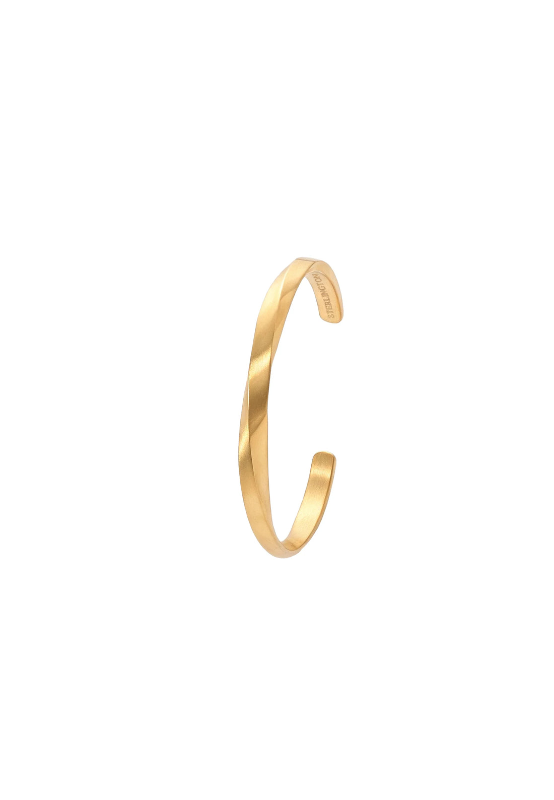 (Gold) Armband aus Edelstahl – Alba – Frontalansicht