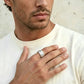 Ring aus Edelstahl – Elio – Silber