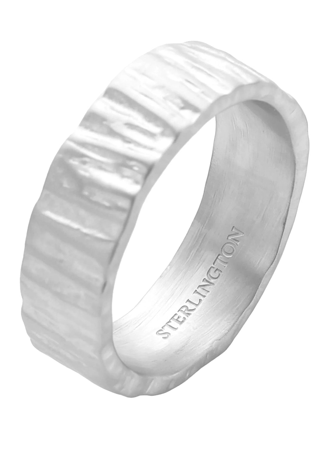 Ring aus Edelstahl – Rialto – Silber