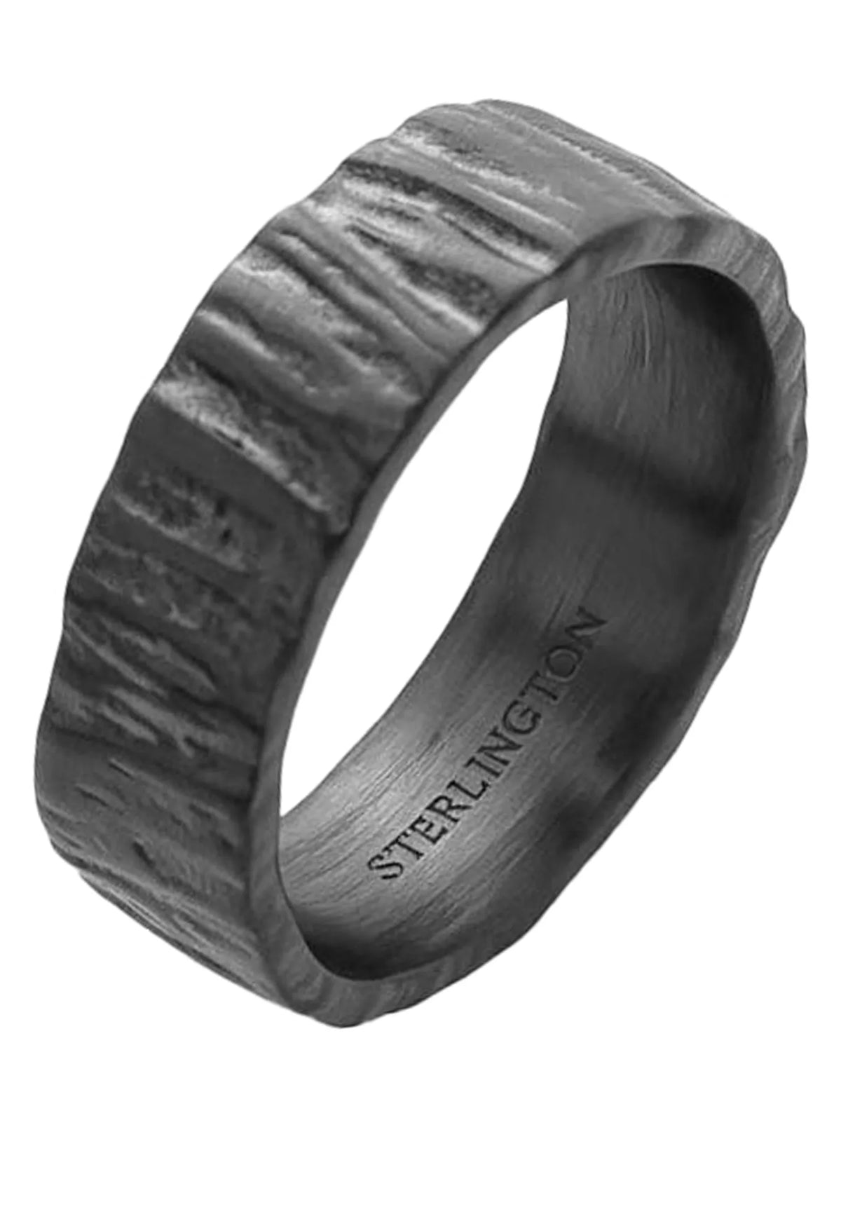 Ring aus Edelstahl – Rialto – Gun Metal