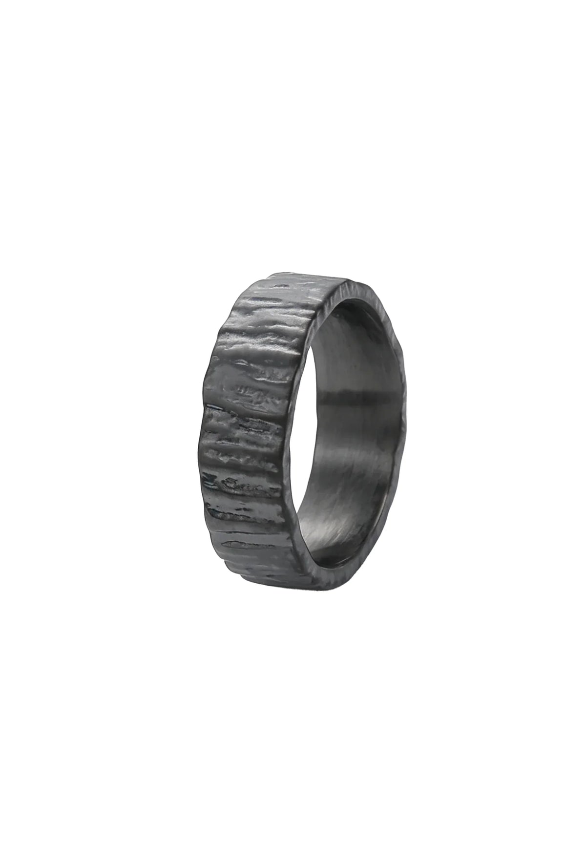 Ring aus Edelstahl – Rialto – Gun Metal