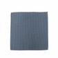 (Oceanblau) Einstecktuch Herren aus 100% Seide Picoté 28x28cm flach