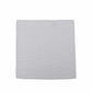 (Hellgrau) Einstecktuch Herren aus 100% Seide Picoté 28x28cm flach