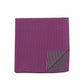 (Lila) Einstecktuch Herren aus 100% Seide Picoté 28x28cm Detailansicht
