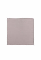 (Beige) Uni Einstecktuch aus Seide 28x28cm