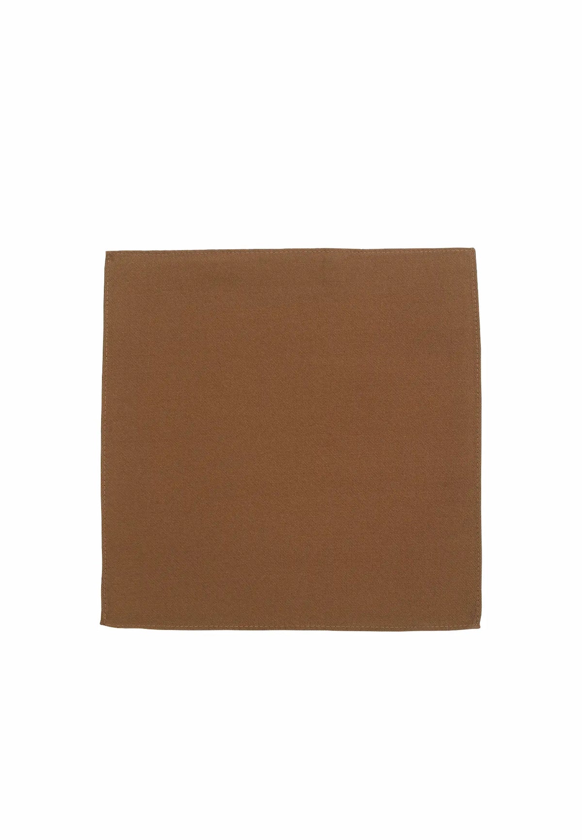 (Terra) Uni Einstecktuch aus Seide 28x28cm