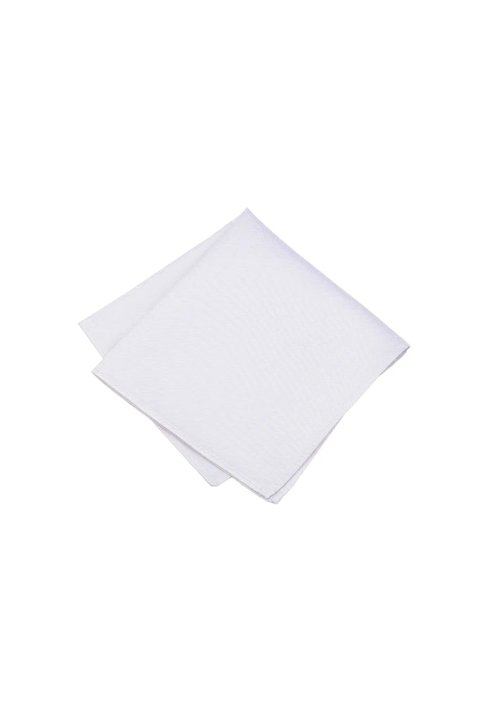Pochette de costume en soie pour homme – Unie