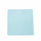 (Aqua) Uni Einstecktuch aus 100% Seide in Pastellfarbe, Vorderseite glatt