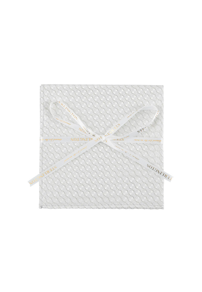 Pochette de costume en soie pour homme – Motifs ronds