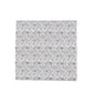 (Taupe) Einstecktuch Hochzeit Floral – Frontalansicht flach ausgelegt
