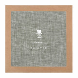 (Mint) Leinen-Einstecktuch in Geschenkverpackung – Prince Bowtie