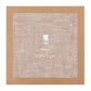 (Beige) Leinen-Einstecktuch in Geschenkverpackung – Prince Bowtie