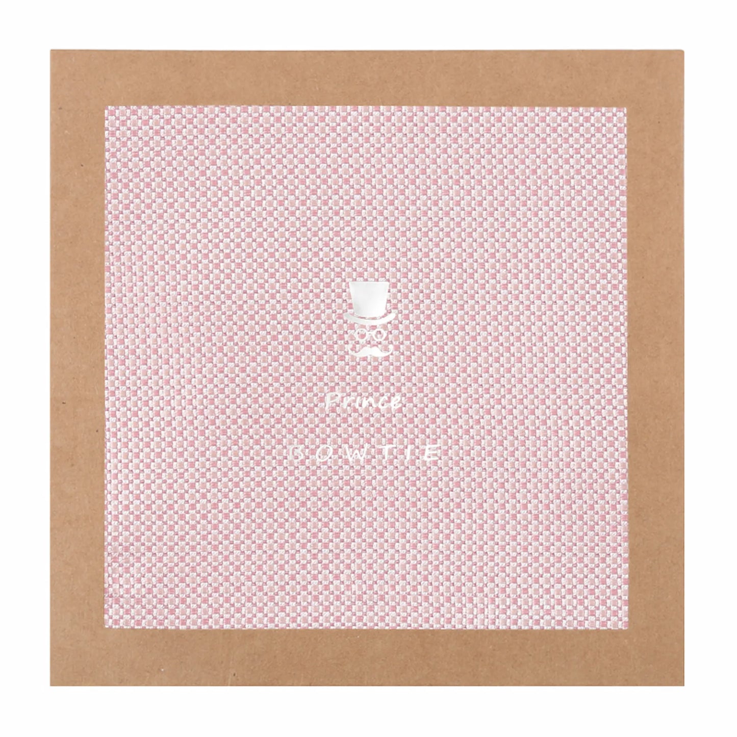 (Rosa) Einstecktuch Mikromuster in Geschenkverpackung – Prince Bowtie