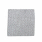 (Grau) Einstecktuch Herren Medaillon-Muster 28x28 cm – Gesamtansicht
