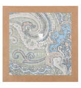 (Grün) Einstecktuch Paisley-Muster in Geschenkverpackung – Prince Bowtie
