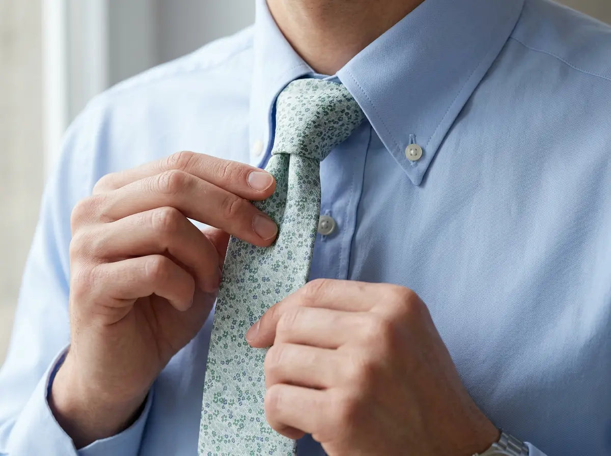 wie binde ich einen krawatten knoten ? - style4him.de